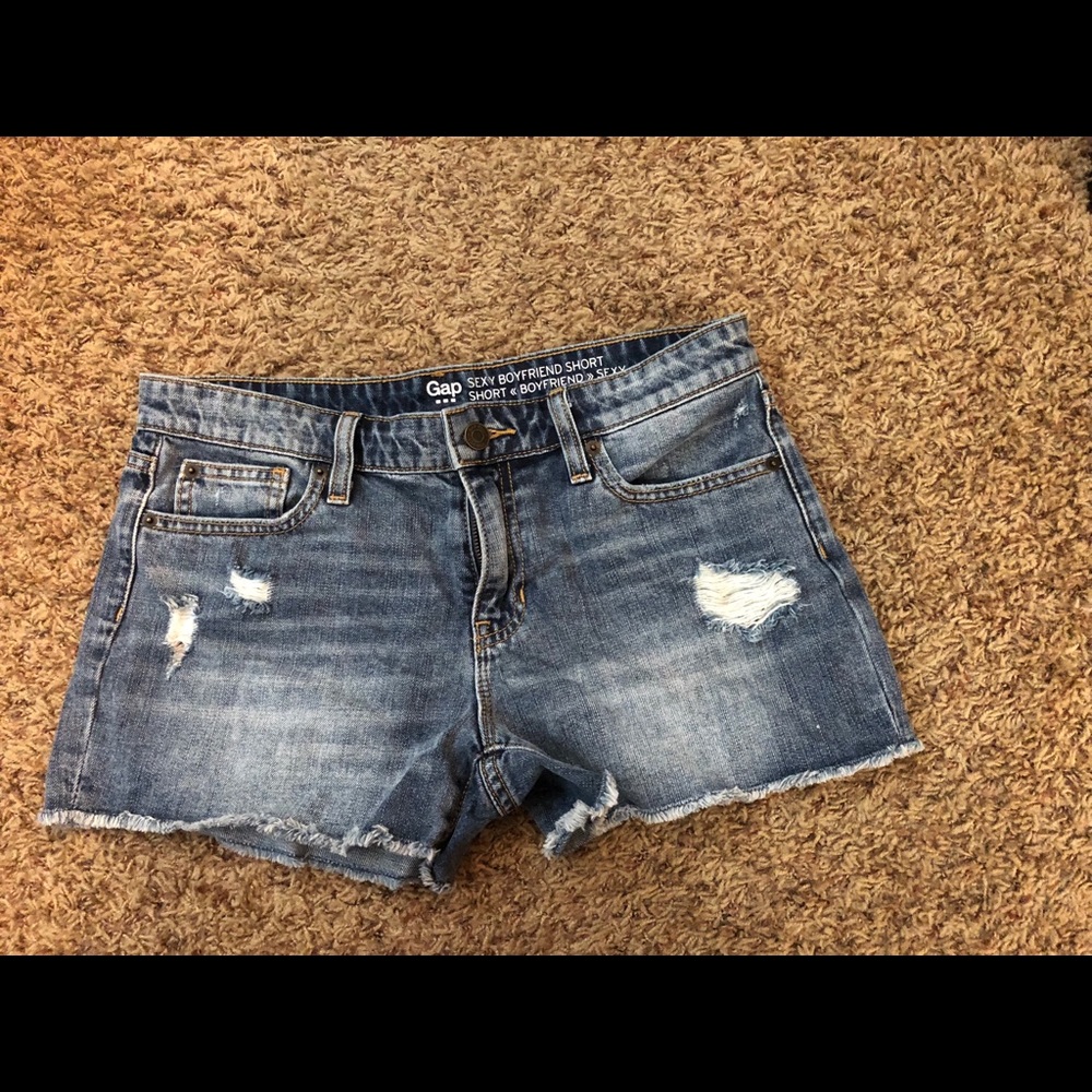Gap Cutoff Shorts